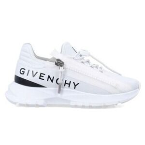 GIVENCHY Spectre‎ Zip Runner Sneaker Size 37 White Leather Designer Shoes